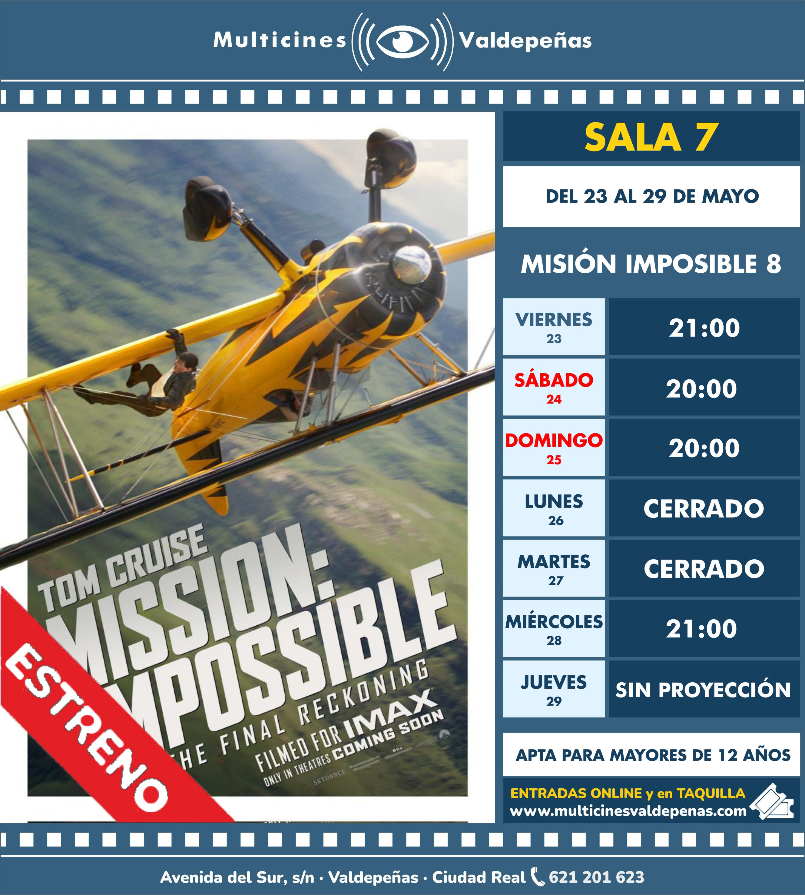 MISIÓN IMPOSIBLE , SENTENCIA FINAL